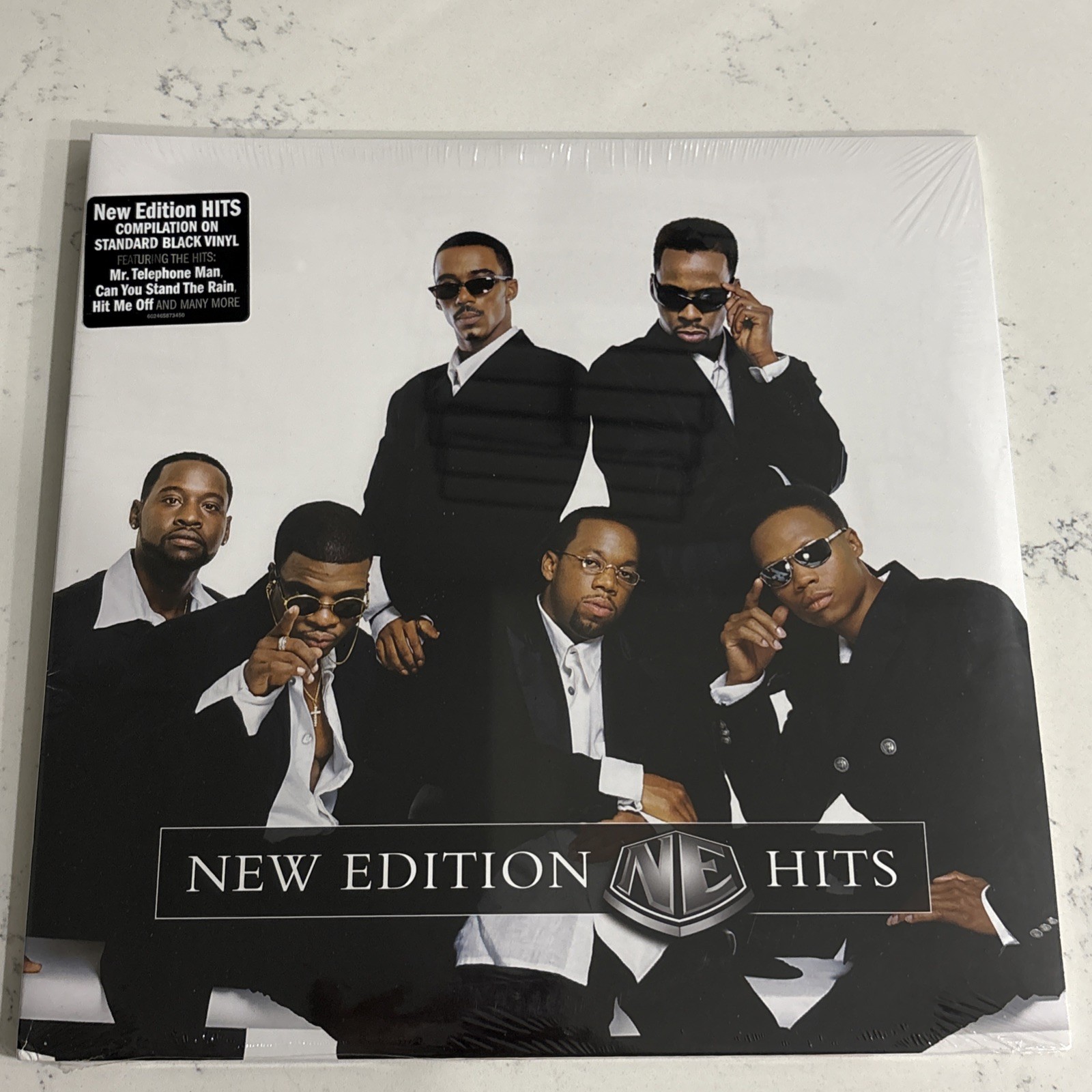 EXCELLENT Self Titled New Edition Hits (2 LP VINYL 180 GRAMS RECORD) BRAND NEW