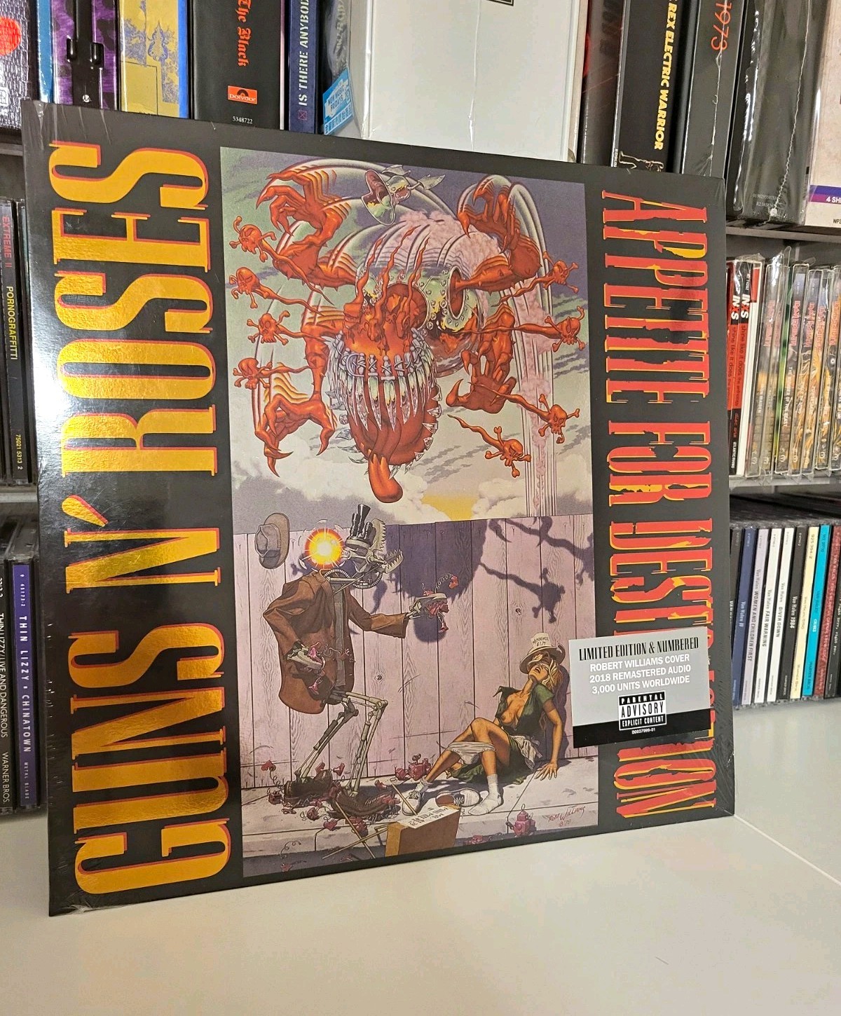 Guns N' Roses Appetite For Destruction Limited Numbered Remastered LP