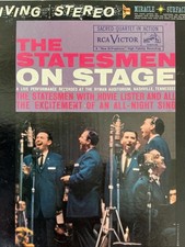 The Statesmen ON STAGE Ryman Auditorium Nashville 1960 vinyl LP+bonus CD TESTED picture