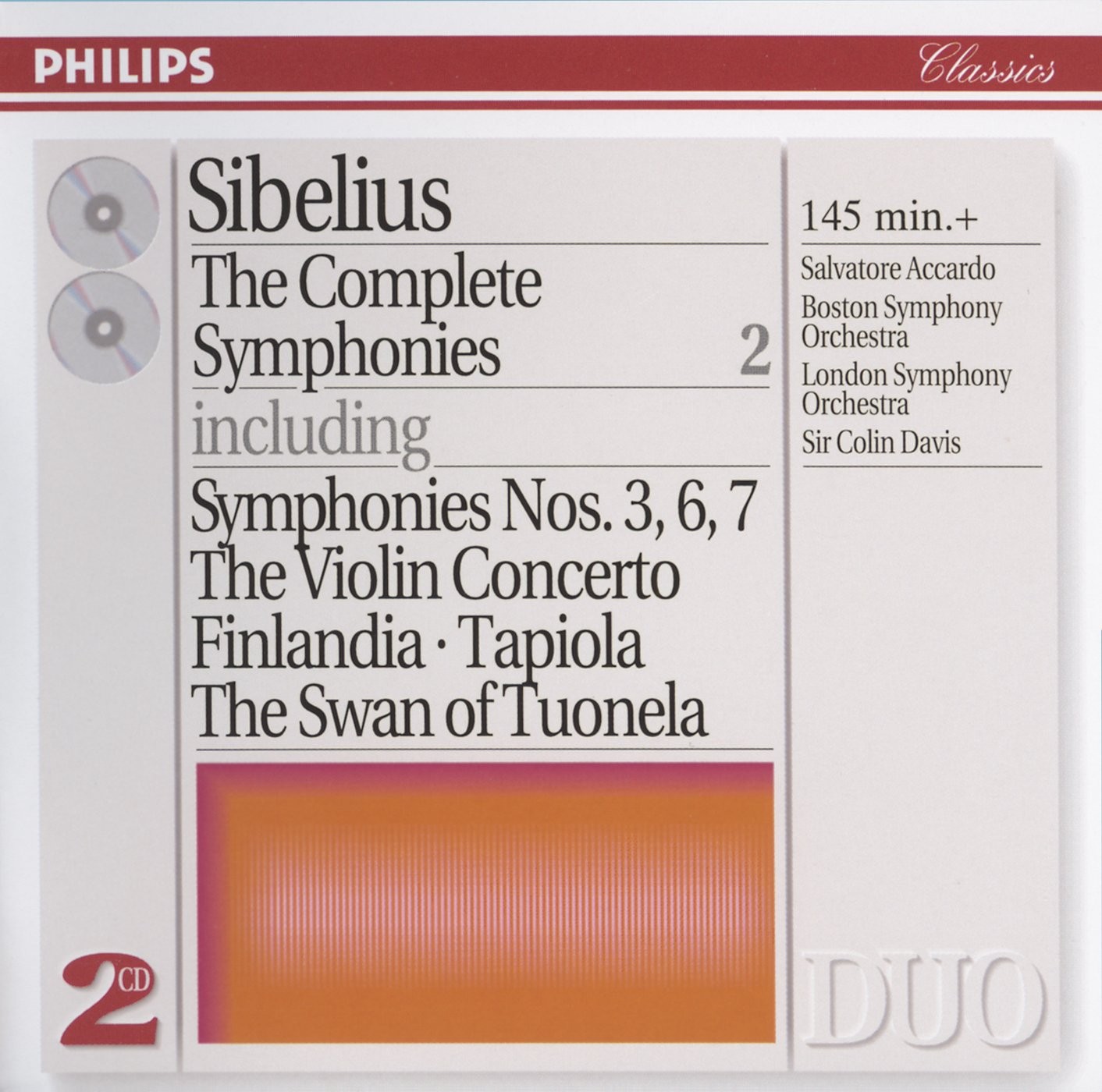 Sibelius: The Complete Symphonies, Vol. 2 - Symphonies Nos. 3, 6, 7 / The Vi...