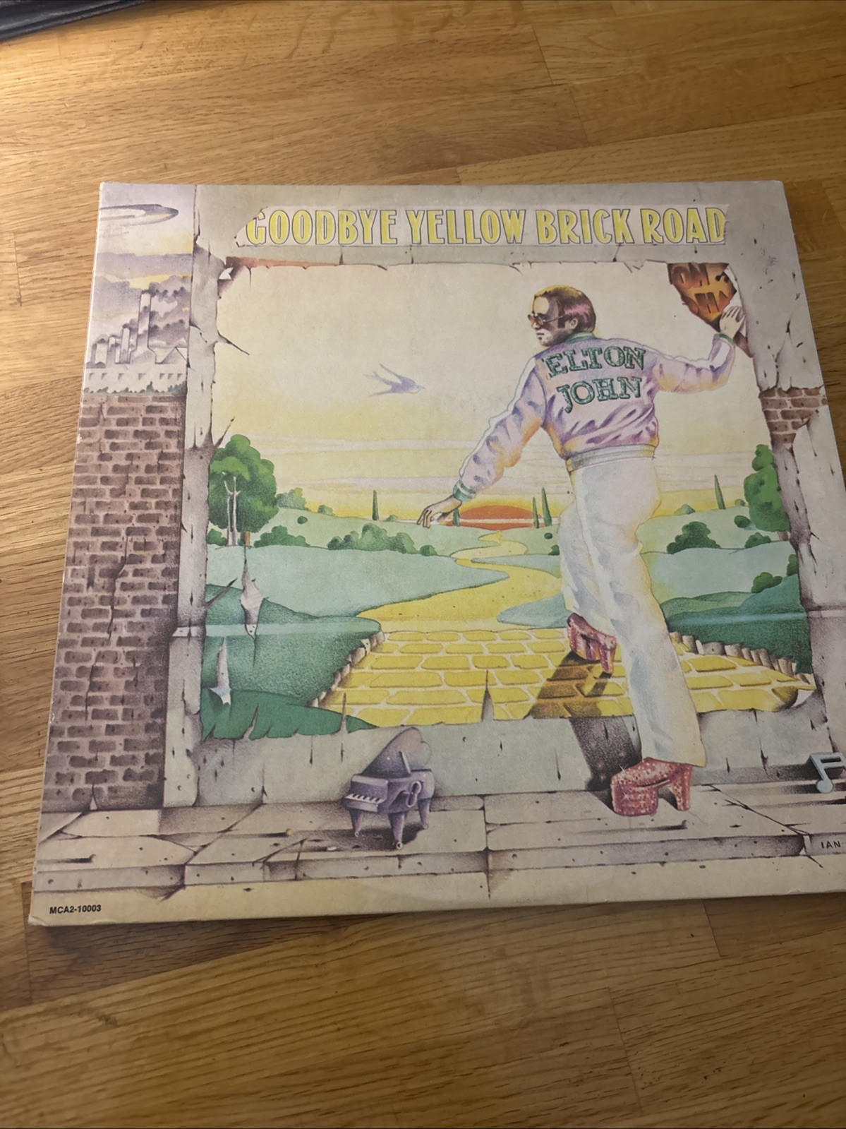 1973 ELTON JOHN GOODBYE YELLOW BRICK ROAD Two 12” Vinyl Record - NICE