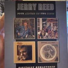 Jerry Reed Four Albums On Two Discs Remastered Compilation 2CD BGO 2025 picture