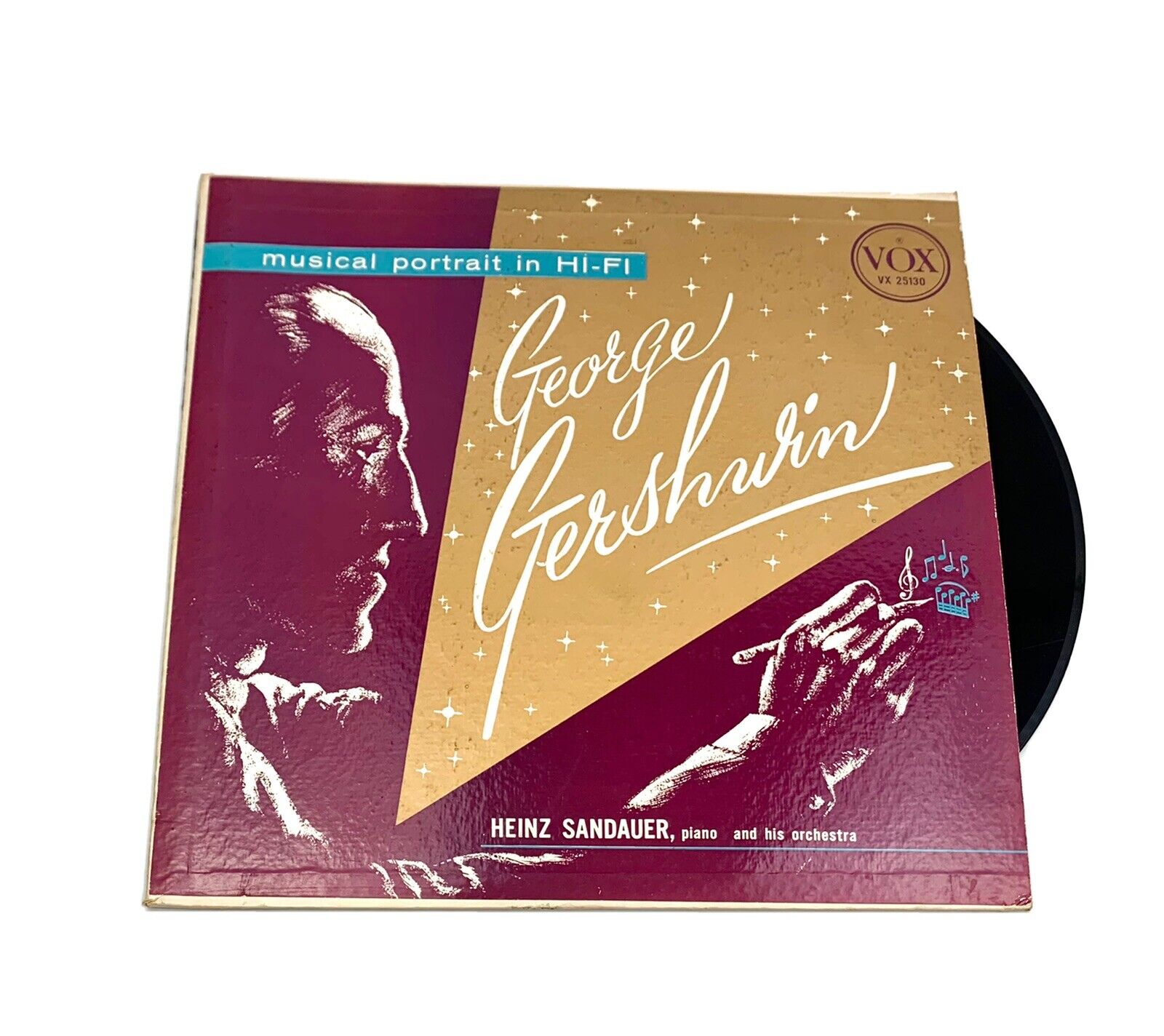 Vintage Vinyl Record George Gershwin 1956 Musical Portrait