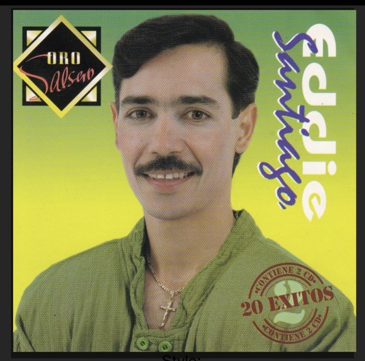 Eddie Santiago - Oro Salsero - 20 Exitos- 2 X CD - RODVEN 86367 3106-2