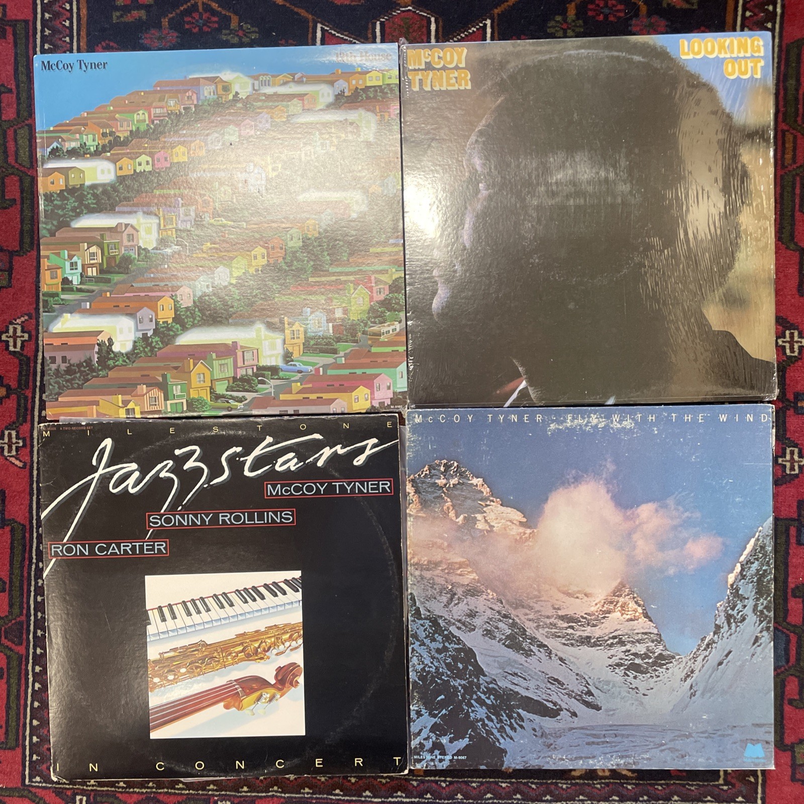 McCoy Tyner Vintage Vinyl Lot (4 LPs) 70s Jazz Records Milestone
