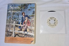 VTG Sear 1975 Fall Winter Catalog with Page 602 & Zoot Fenster 45 Vinyl - Combo picture