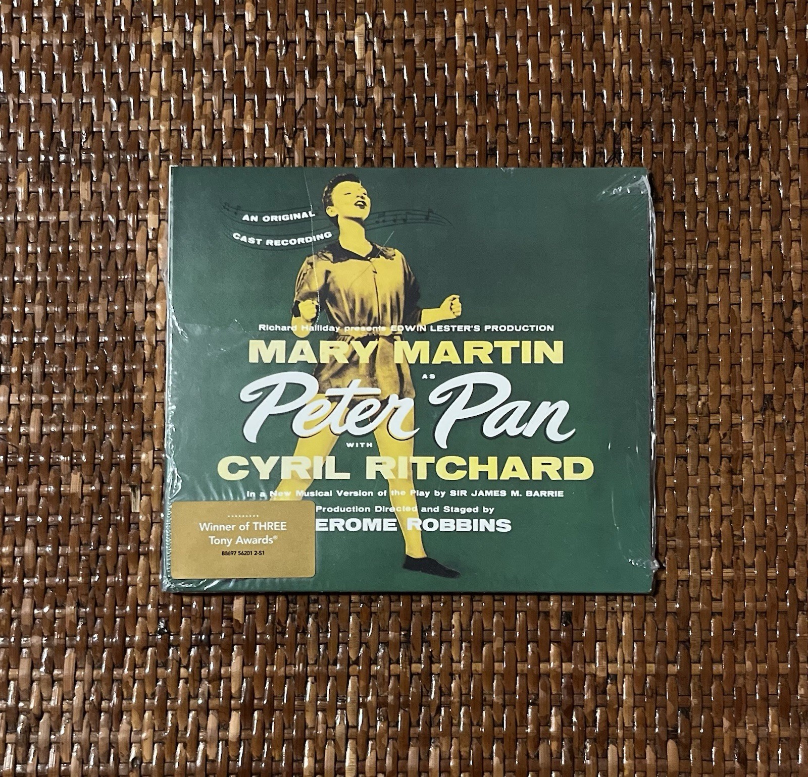 Peter Pan Original Cast Recording CD New Factory Sealed [Mary Martin]