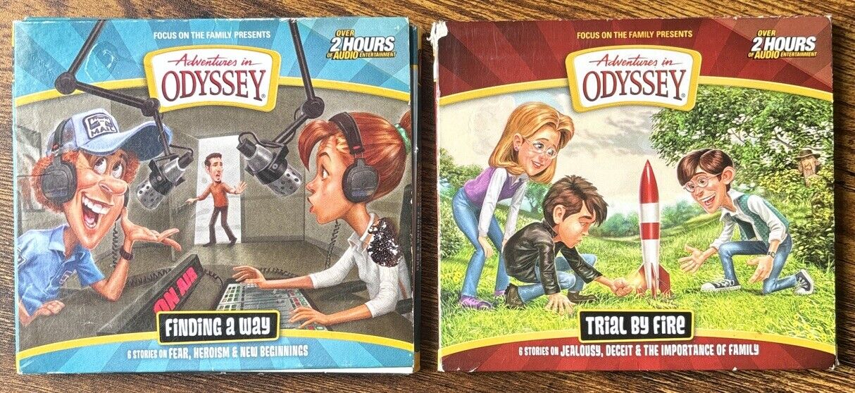 Lot 2 Adventures In Odyssey Cd Sets No Scratches