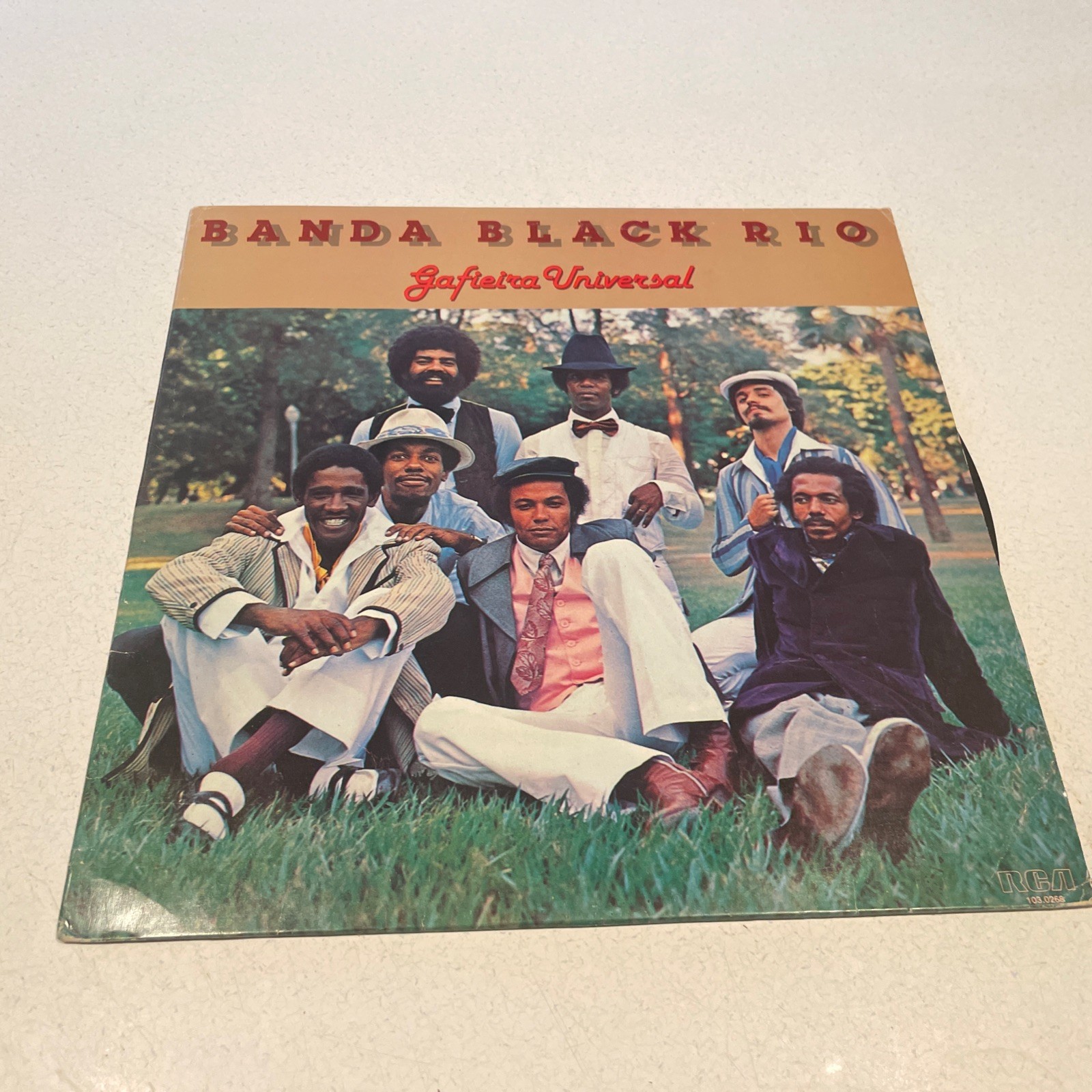 Banda Black Rio Gafieira Universal Vinyl Record LP Brazil Funk NM