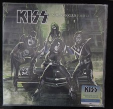 New York Club Tour 73 [LP] Kiss Aqua Vinyl Soundboard live NEW w 16x24 Poster picture