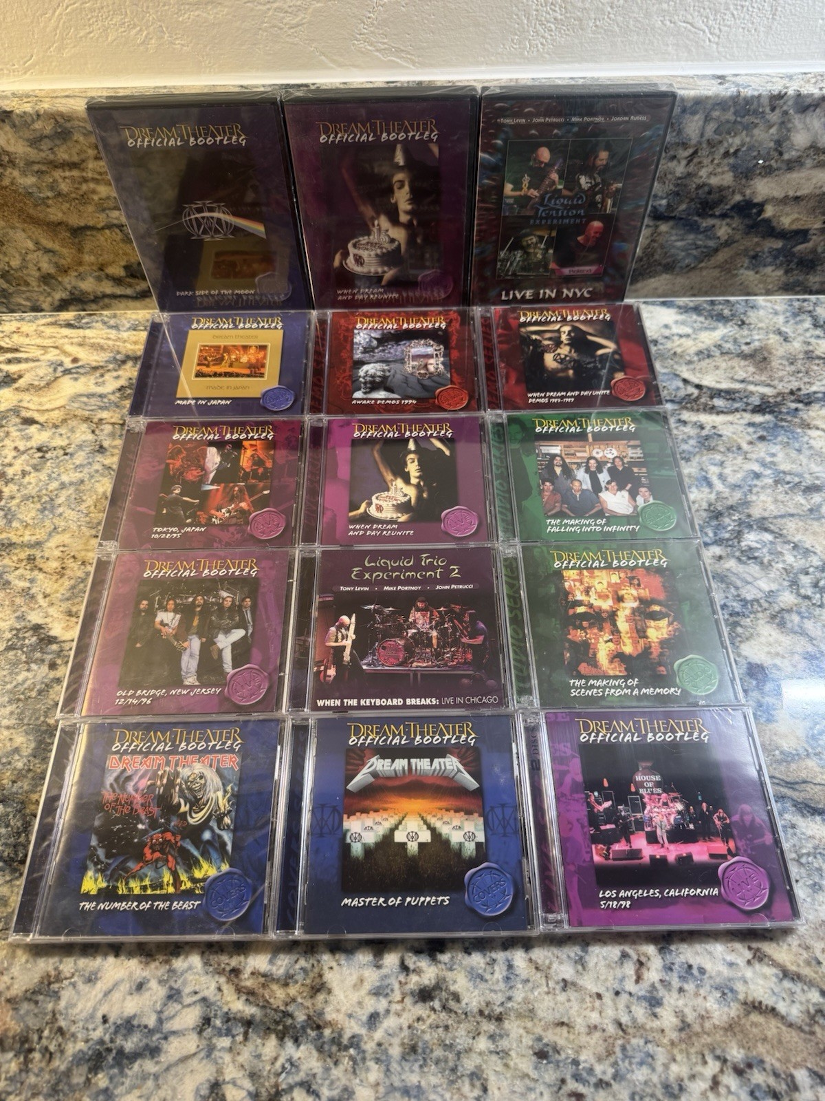 Dream Theater CD/DVD Bundle | RARE DVD | Over 400 Dollars In Value