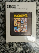 Vintage 1978 Disney Mickey's 50th 8-Track Tape NEW SEALED Columbia House picture