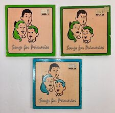 Vintage Songs for Primaries No. 1, 2 & 3 Set Broadman Records 452-086 LP DY picture