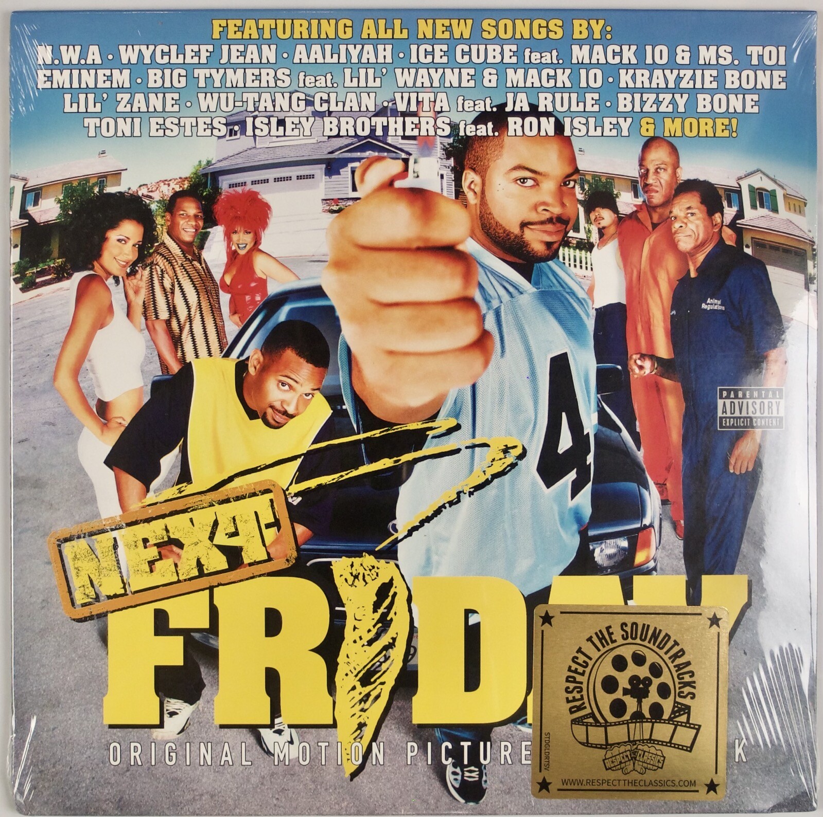 NEXT FRIDAY: Soundtrack Rap Ice Cube Eminem NWA Bone SEALED 2x Vinyl LP NEW