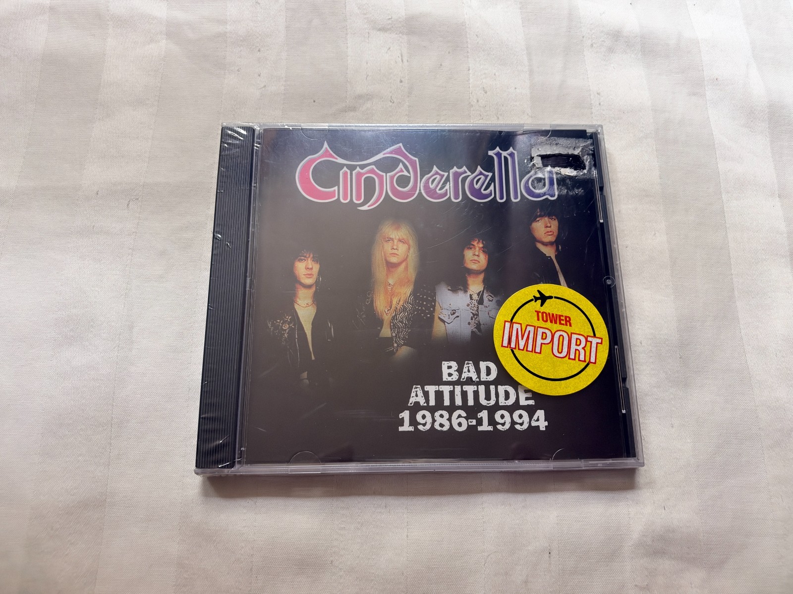 Cinderella - Bad Attitude 1986-1994 CD 1998 Connoisseur Import SEALED OOP RARE