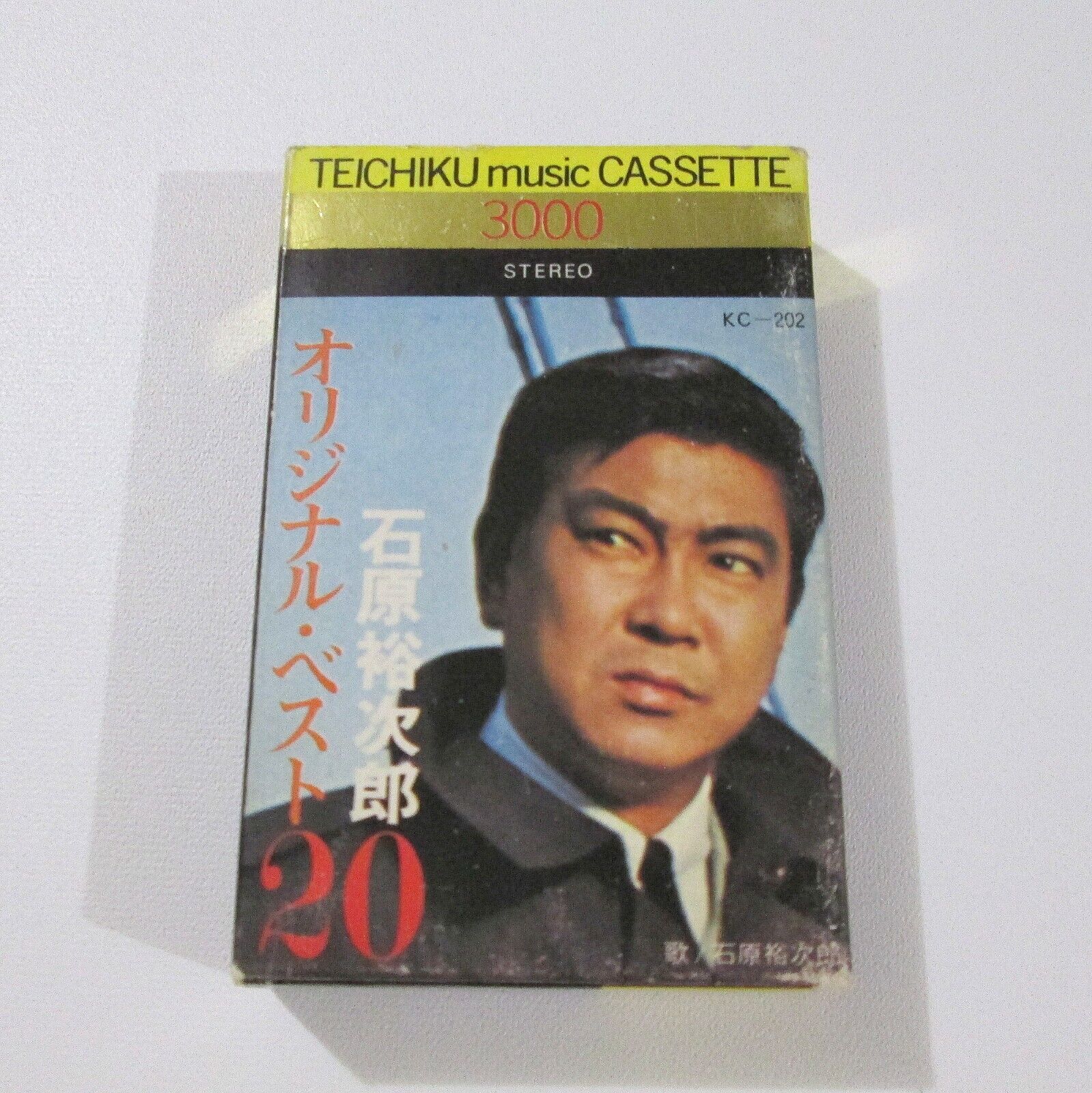 Yujiro Ishihara 20 Original Best Cassette Teichku Music Vintage Japan