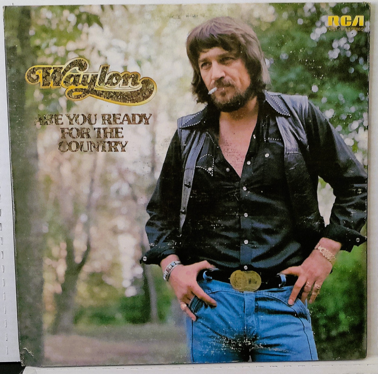 Waylon Jennings – Are You Ready For The Country  NM  Vinyl, LP,  Reissue, Gatefo