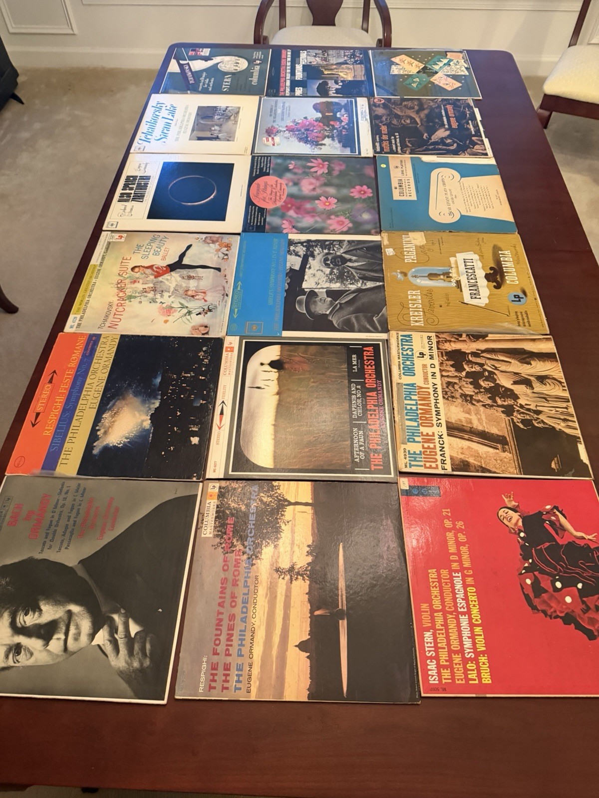 Vintage Lot 18 Classical LPs Columbia Masterworks Ormandy Philadelphia Stern