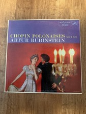 Chopin Polonaises Nos 1-6 Artur Rubinstein RCA Victor LP Mono LM-1205 picture