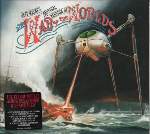 Jeff Wayne - The War of the Worlds - Jeff Wayne CD 3CVG The Cheap Fast Free Post