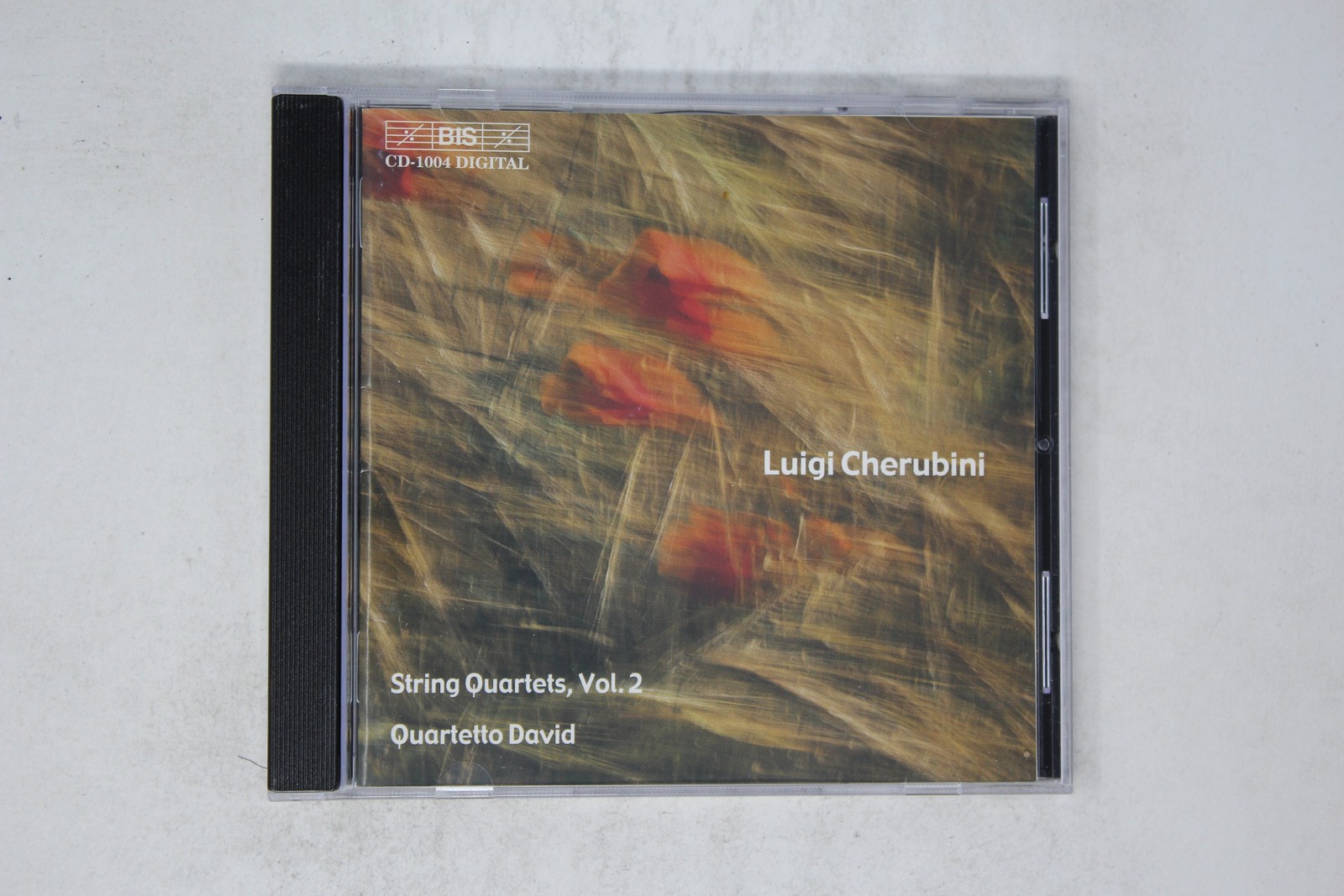 Luigi Cherubini String Quartets Vol. 2 Quartetto David CD