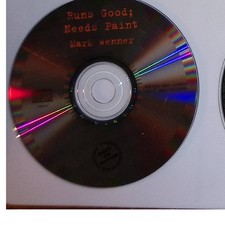 Mark Wenner Runs Good; Needs Paint CD Tested and Works picture