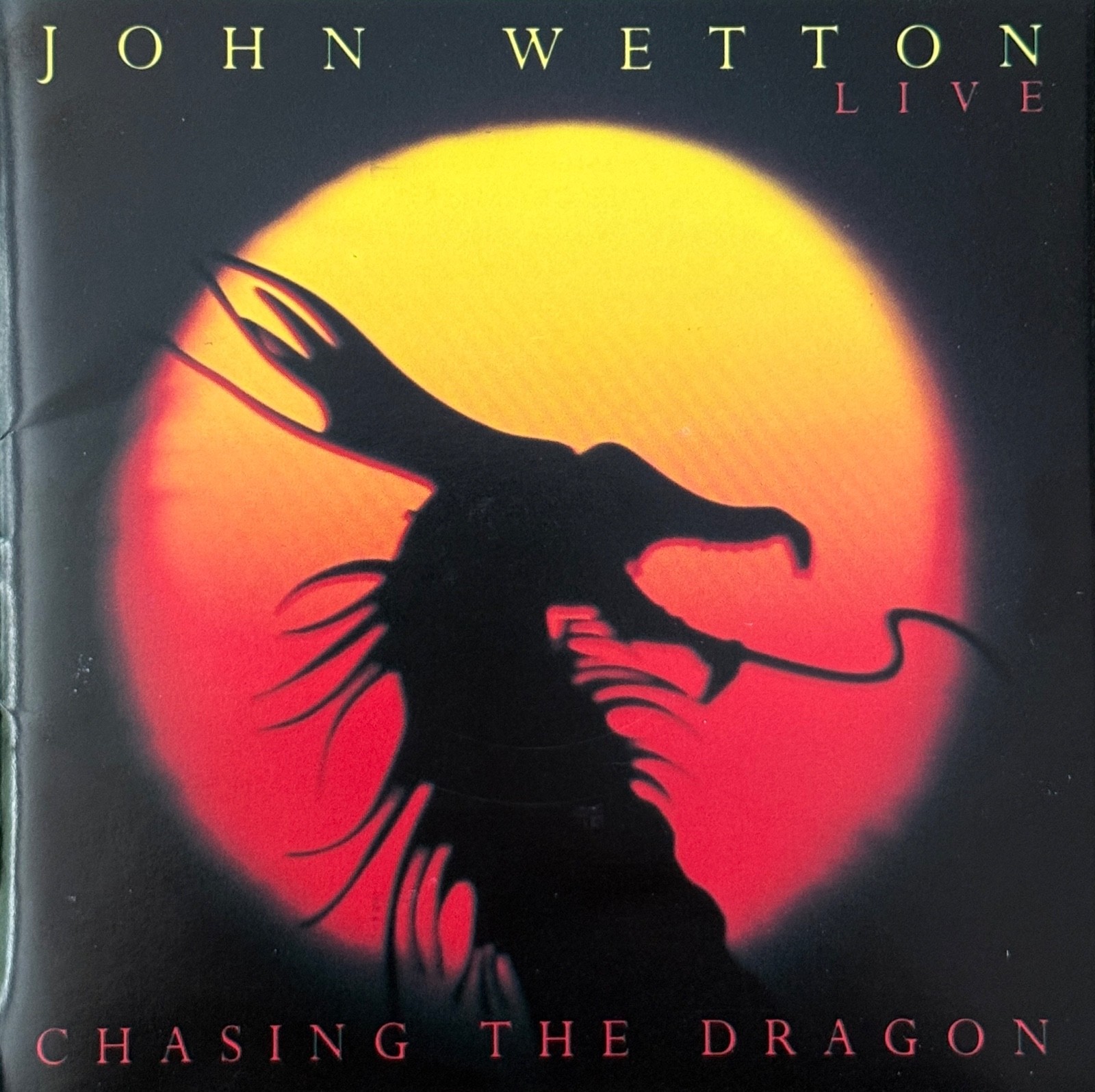 Chasing the Dragon - John Wetton - recorded live in Osaka & Tokyo  (CD, 1995)