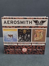 Aerosmith 3-Pak: Aerosmith / Get Your Wings / Toys in the Attic CD Set Nice picture