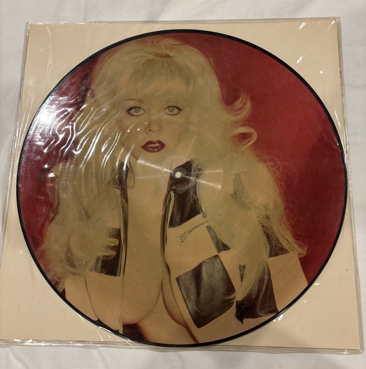 Angelyne - (1982) Erika Records vinyl picture disc first pressing