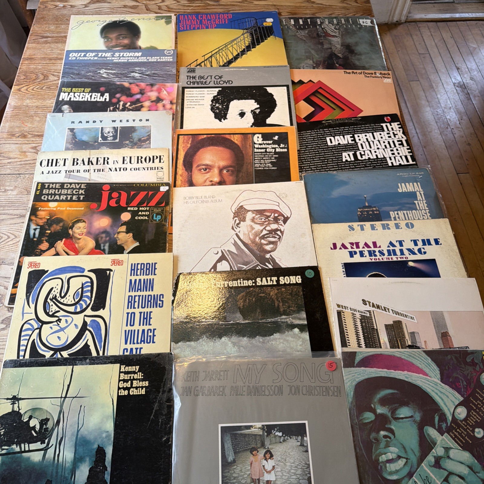 Vintage Jazz Vinyl Record Lot of 26 LPs Dave Brubeck Chet Baker CTI Blue Note OG
