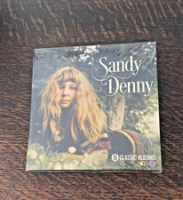 FIVE (5) Classic Albums by Sandy Denny (CD, 2016) 5 Discs Import Sealed $0 Ship picture