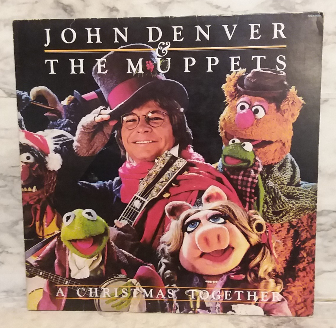 1979 John Denver & Muppets Christmas Together Vinyl Gatefold Record - No Poster