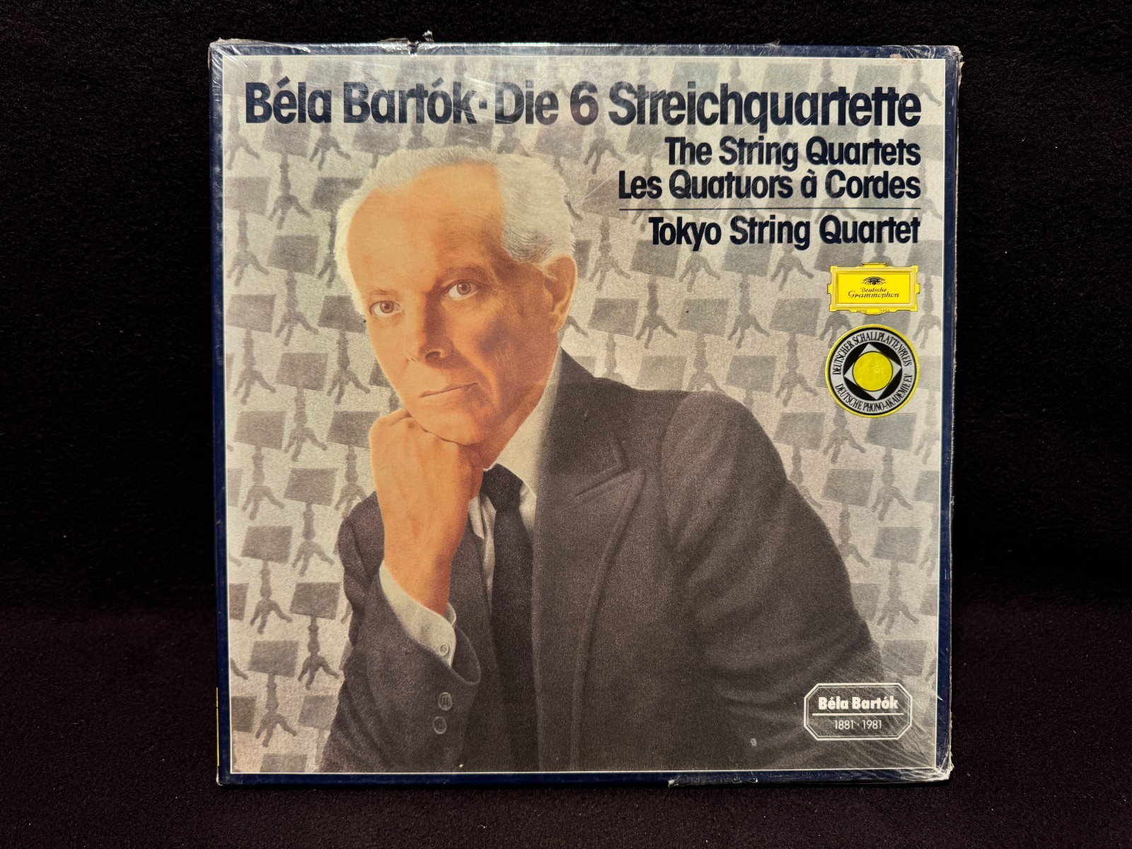 *SEALED* Tokyo String Quartet/ Bartok 6 String Quartets DG 3LP Box Set (SS)