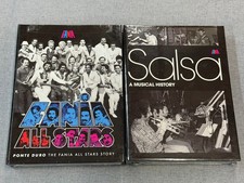 LOT OF 2 FANIA CD SETS Salsa: A Musical History 4 Cd’s Box Set & ALL STARS 4CD picture