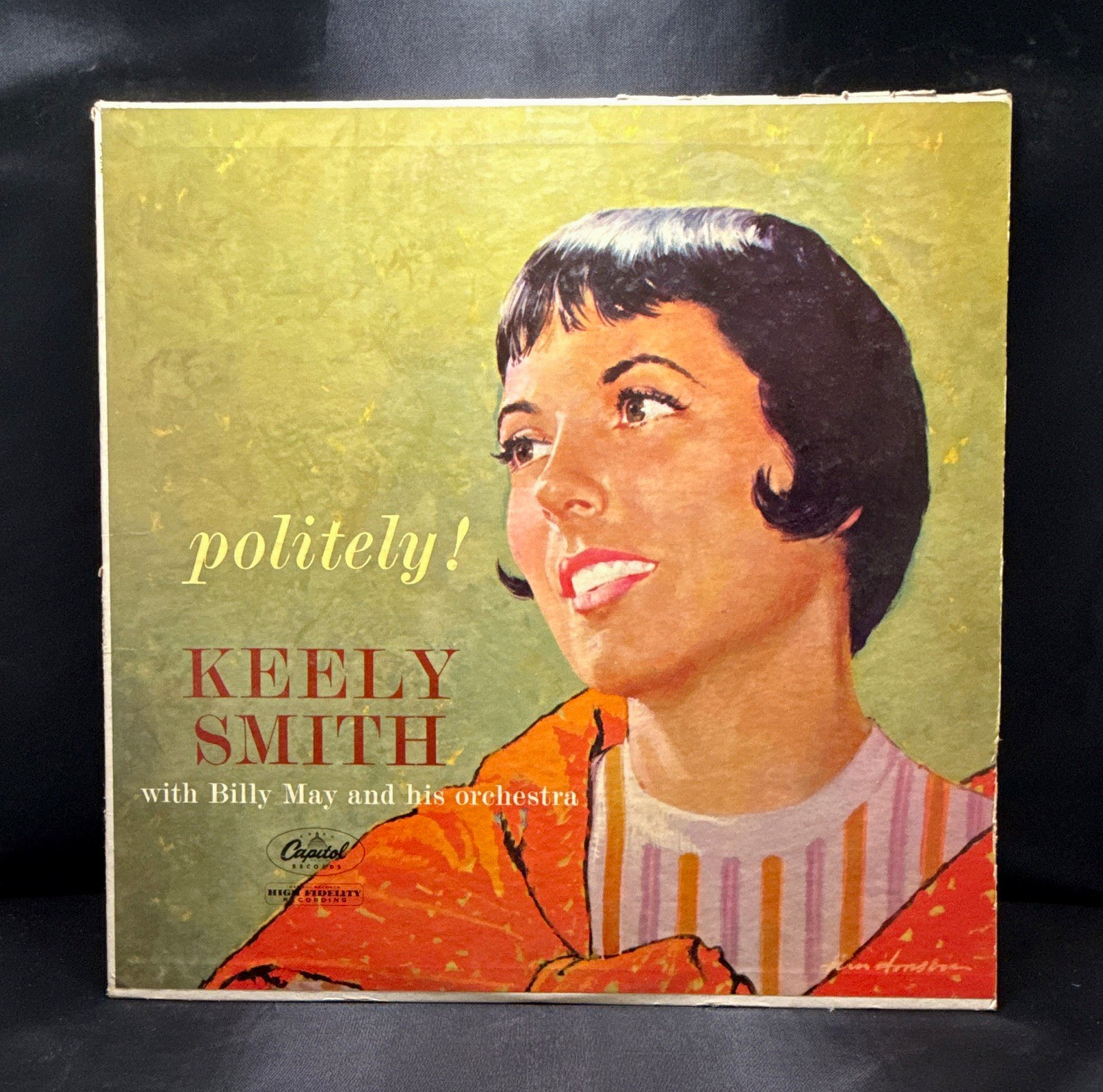 Keely Smith Politely LP 1958 Capitol T-1073 Mono Scranton VG/VG+ Original Sleeve