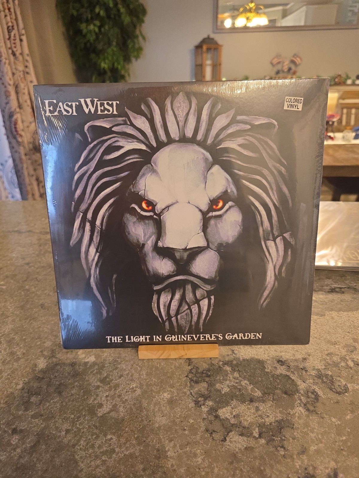 EAST WEST A Light in Guinevere's Garden LP 2001, Floodgate Records Black  Gray