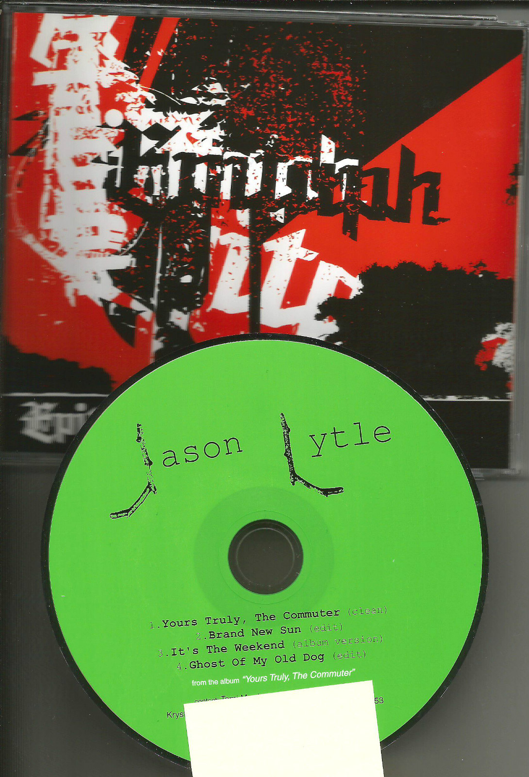 Grandaddy JASON LYTLE 4TRK SAMPLER w/ 2 RARE EDITS PROMO DJ CD Single 2009 USA