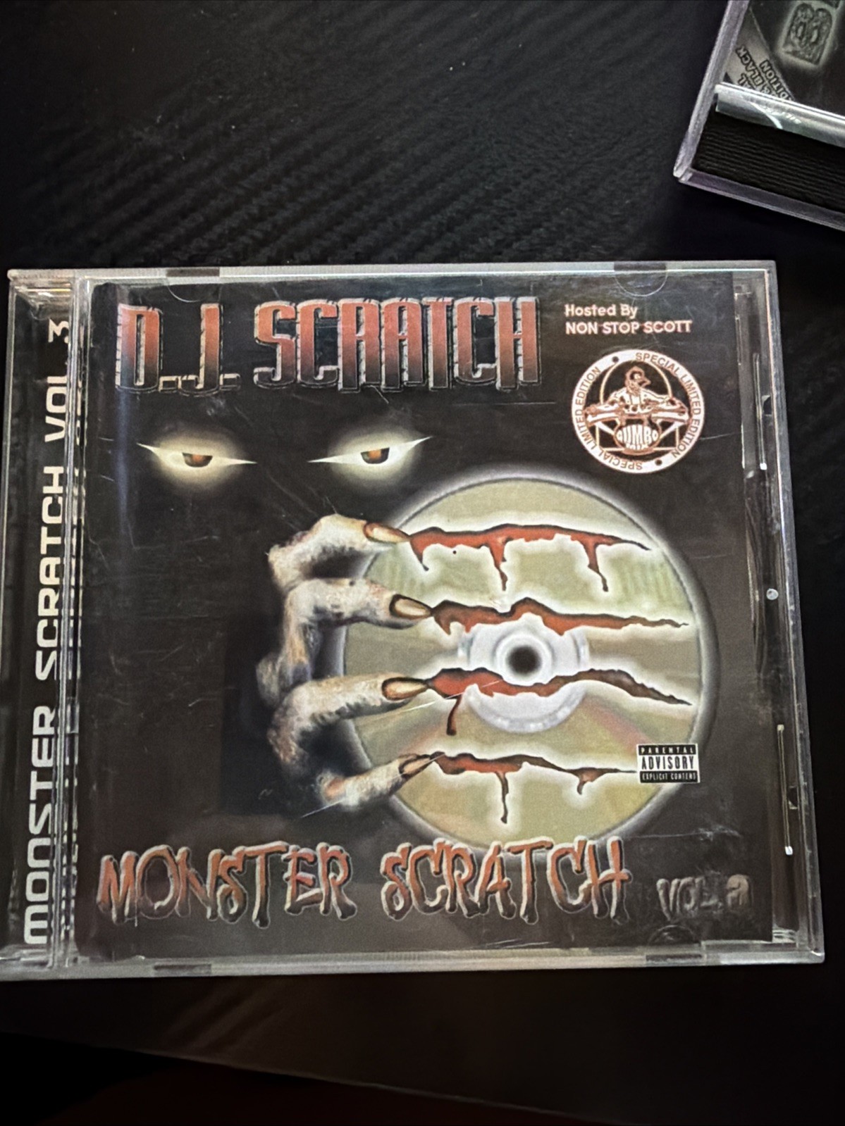 DJ Macadocious Nutt & DJ Scratch : Monster Scratch Vol 3 (CD Gumbo Mix) Rare OOP