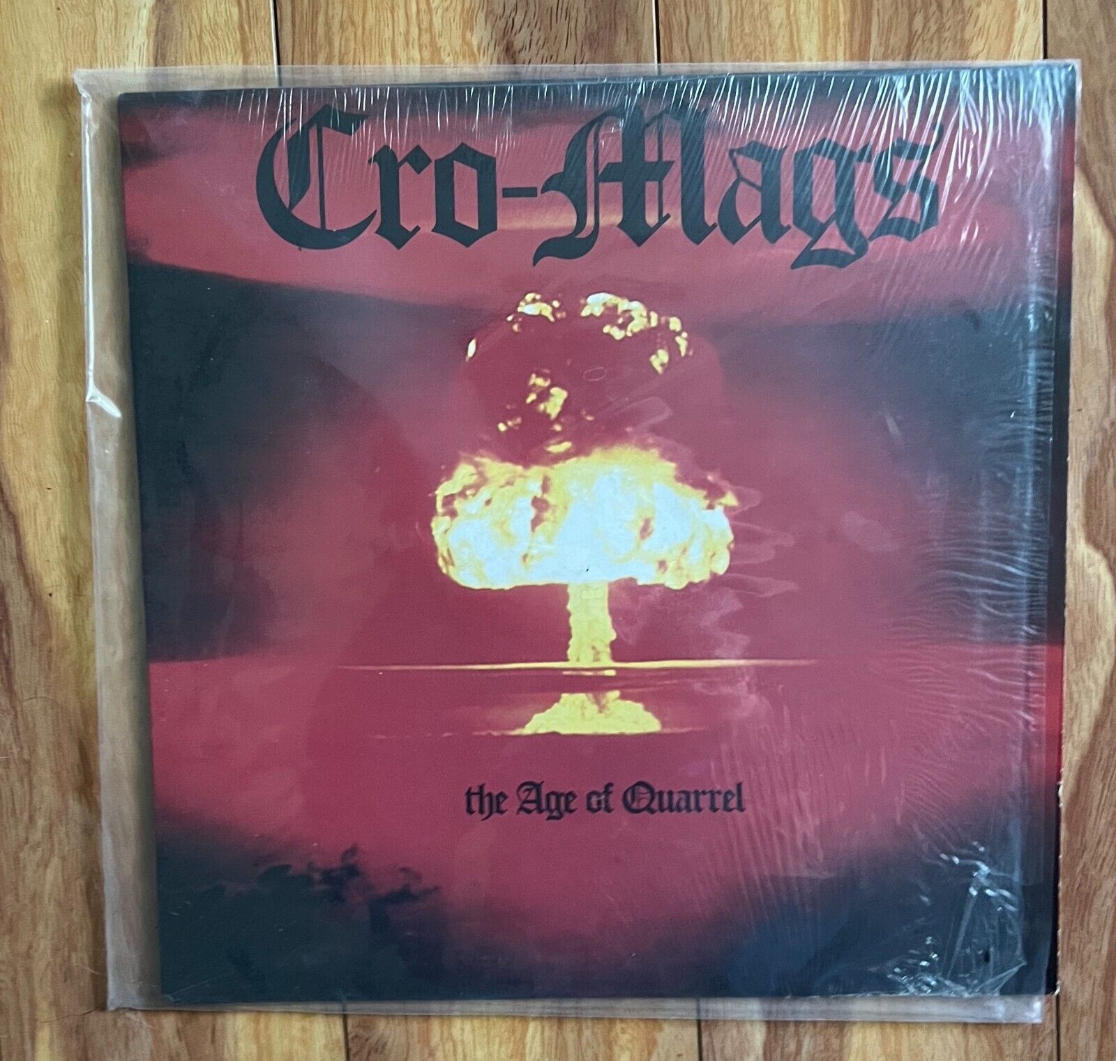 Cro Mags Age of Quarrel LP Unedited 1986