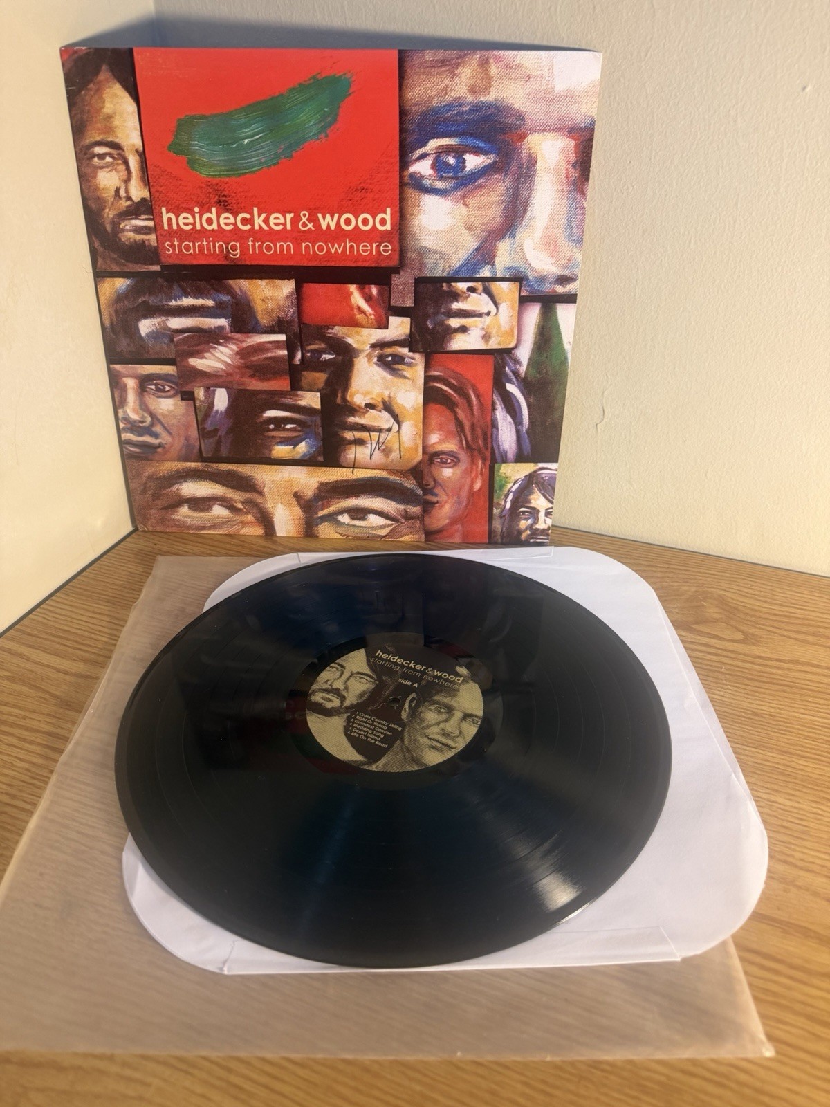 Heidecker and Wood - Starting From Nowhere - Signed Album