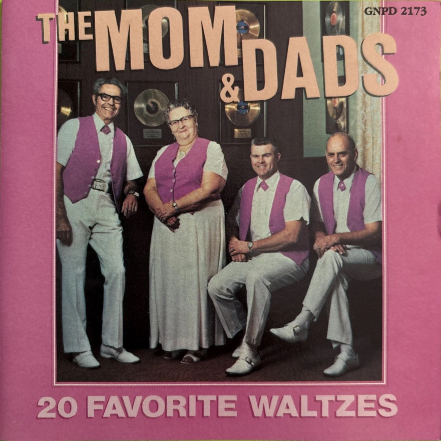 20 Favorite Waltzes by Moms & Dads CD 1991 GNP Crescendo Music