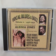 Vocal Blues & Jazz Vol 4 1938-1949 CD Document DOCD-1020 Albinia Jones picture