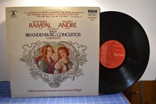 Rampal Andre Paillard Bach Brandenburg Concertos Complete 2 LP set RCA Red Seal picture