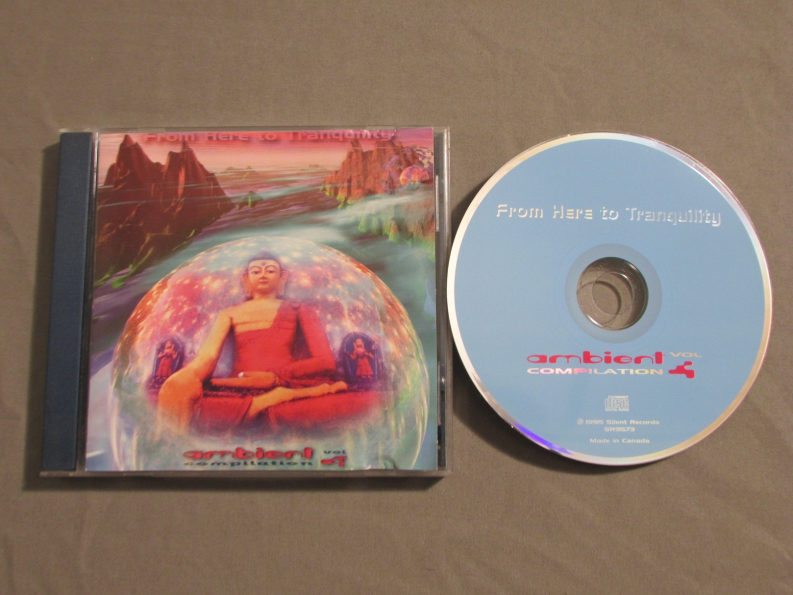 From Here To Tranquility Volume 4 1994 CD Electronic Ambient Experimental VG OOP
