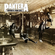 Pantera - Cowboys From Hell [White & Whiskey Brown Marbled Vinyl] NEW Sealed Vin picture