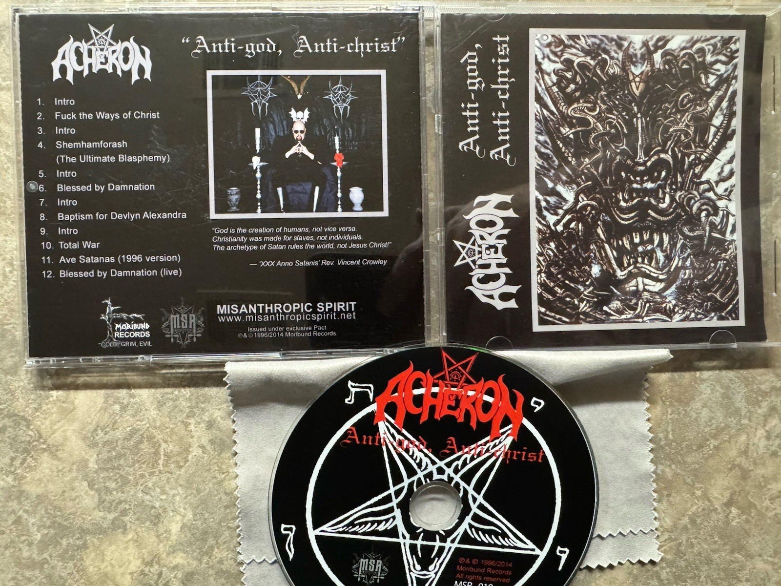 Acheron - Anti God Anti Christ