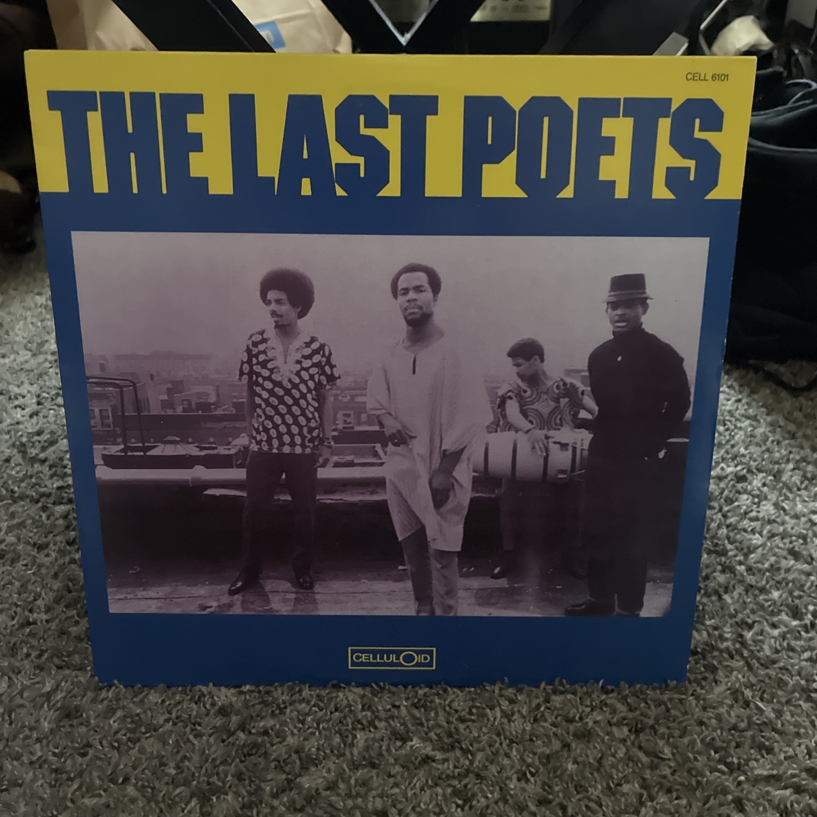 The Last Poets - Last Poets [LP] Cell 6101 Celluloid Records Vinyl Orig. 1984 