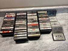 Rock Roll Cassette Tapes 70’s 80’s 90's LOT OF 60 Pearl Jam Zeppelin BOC Floyd picture