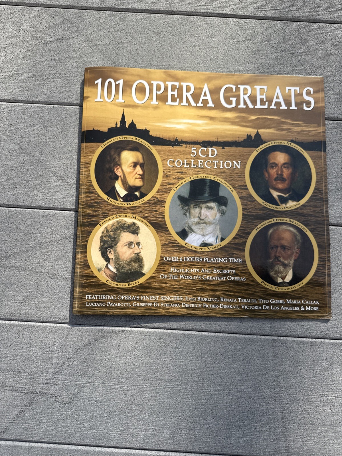 101 OPERA GREATS - CD - 5 Sealed New