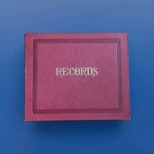(BRC) --- Vintage 1950s Empty 45RPM Empty Record Album picture